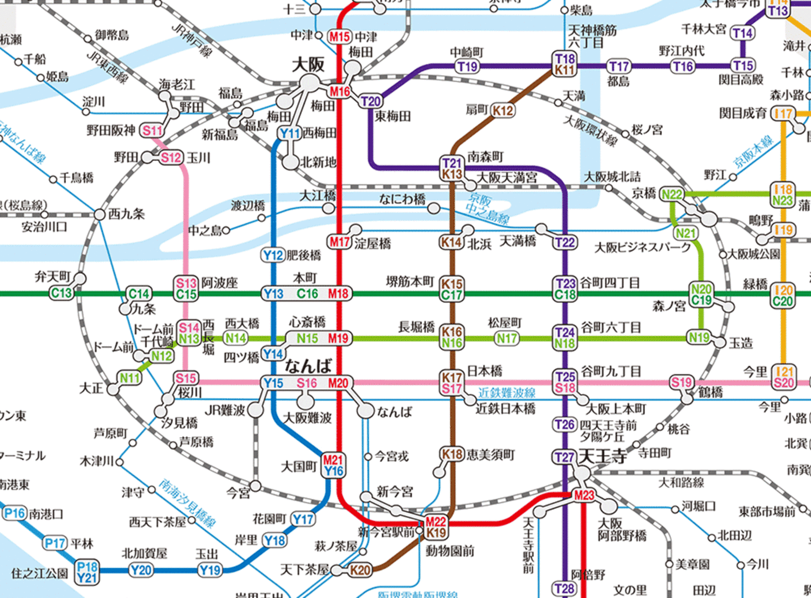 関西の全路線ネットワーク OSAKAINFO 関西の全路線ネットワーク OSAKAINFO